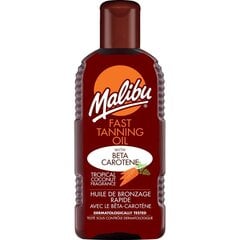 Malibu Fast Tanning Oil aurinkosuojaöljy 200 ml hinta ja tiedot | Aurinkovoiteet | hobbyhall.fi