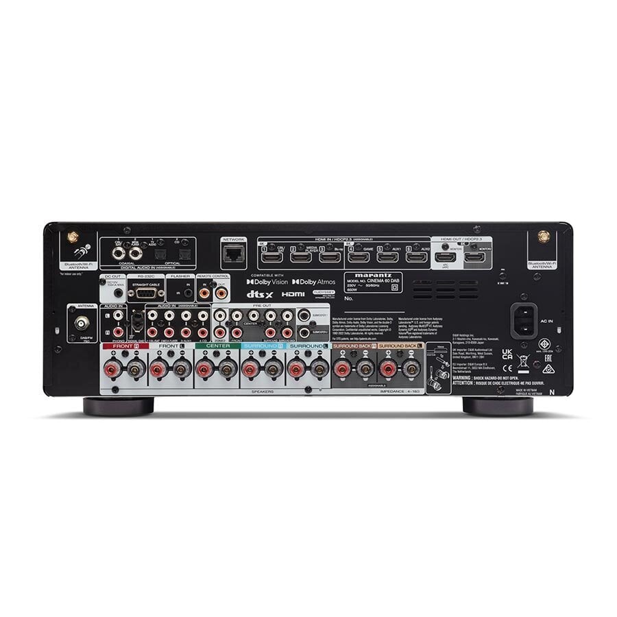 Marantz CINEMA60DABlack Musta hinta ja tiedot | Kotiteatterit | hobbyhall.fi