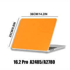 Yhteensopiva MacBook Pro 41.15 Cm Kotelo 2023 2021 Muovi Kova Kuori Kristallinkirkas hinta ja tiedot | Tietokonelaukut | hobbyhall.fi