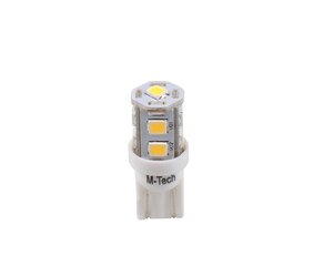 M-Tech LB018W -LED-polttimo, W5W T10 12V, 2 kpl/pakkaus hinta ja tiedot | Polttimot | hobbyhall.fi