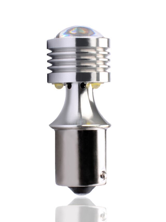 LED-lamppu M-Tech LB811W 12-24V BA15S, valkoinen. hinta ja tiedot | Polttimot | hobbyhall.fi
