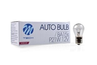 Auton lamppu M-Tech P21W BA15s 12V hinta ja tiedot | Polttimot | hobbyhall.fi