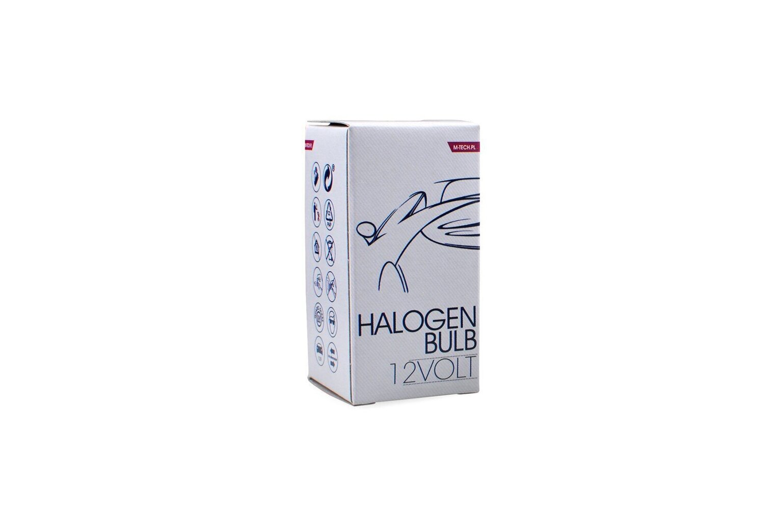 Halogeenipolttimo M-Tech H27/W2 12V hinta ja tiedot | Polttimot | hobbyhall.fi