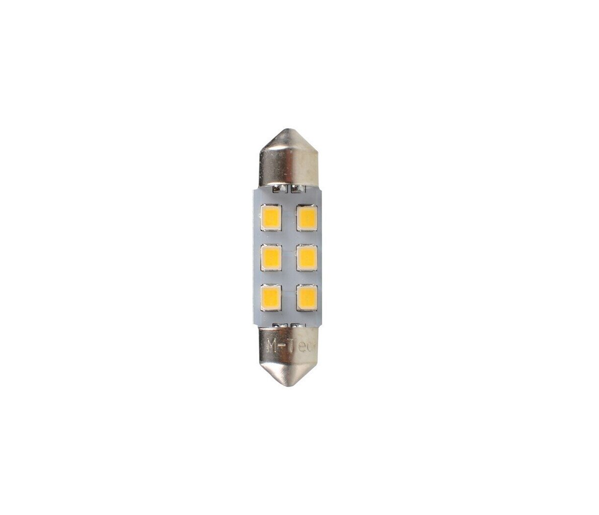 LED lamppu M Tech LB028W C5W 36mm 12V, 2 kpl hinta ja tiedot | Polttimot | hobbyhall.fi