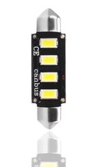 LED lamppu M Tech LB335W C5W 11x41mm, valkoinen hinta ja tiedot | Polttimot | hobbyhall.fi