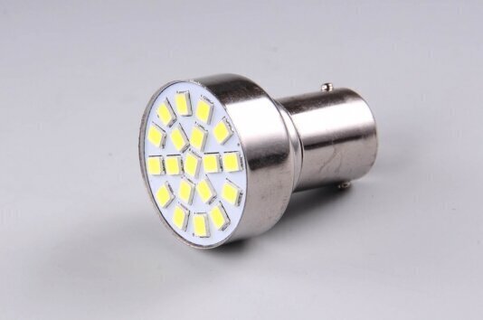 LED lamppu M Tech BAY15D P21 / 5W 12V, 2 kpl hinta ja tiedot | Polttimot | hobbyhall.fi