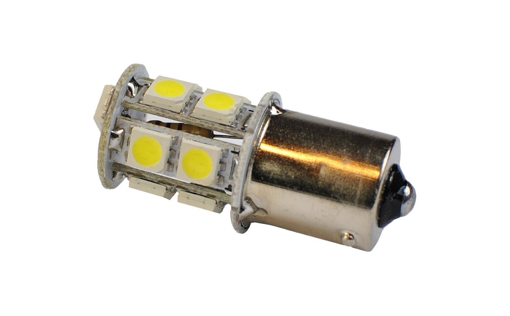 LED-lamppu M-Tech LB060W G18 BA15S 12V, 2 kpl.. hinta ja tiedot | Polttimot | hobbyhall.fi