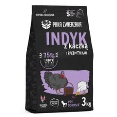 Paka Zwieraka Seventh Heaven pienikokoisille koirille kalkkunan ja kanan kanssa, 3 kg hinta ja tiedot | Koiran kuivaruoka | hobbyhall.fi