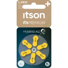 itson PREMIUM-kuulokojeparistot PR10IT/6RM hinta ja tiedot | Paristot | hobbyhall.fi