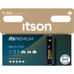 itson itsPREMIUM paristot Alkaline LR6IPR/8HH hinta ja tiedot | Paristot | hobbyhall.fi