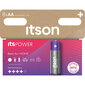 itson itsPOWER paristot Alkaline LR6IPO/8HH hinta ja tiedot | Paristot | hobbyhall.fi