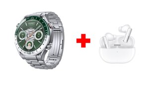 Huawei Watch Ultimate Green + Huawei FreeBuds Pro 3 Ceramic White hinta ja tiedot | Älykellot | hobbyhall.fi