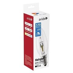 Avide halogeenipolttimo 28W B35 E14 hinta ja tiedot | Lamput | hobbyhall.fi