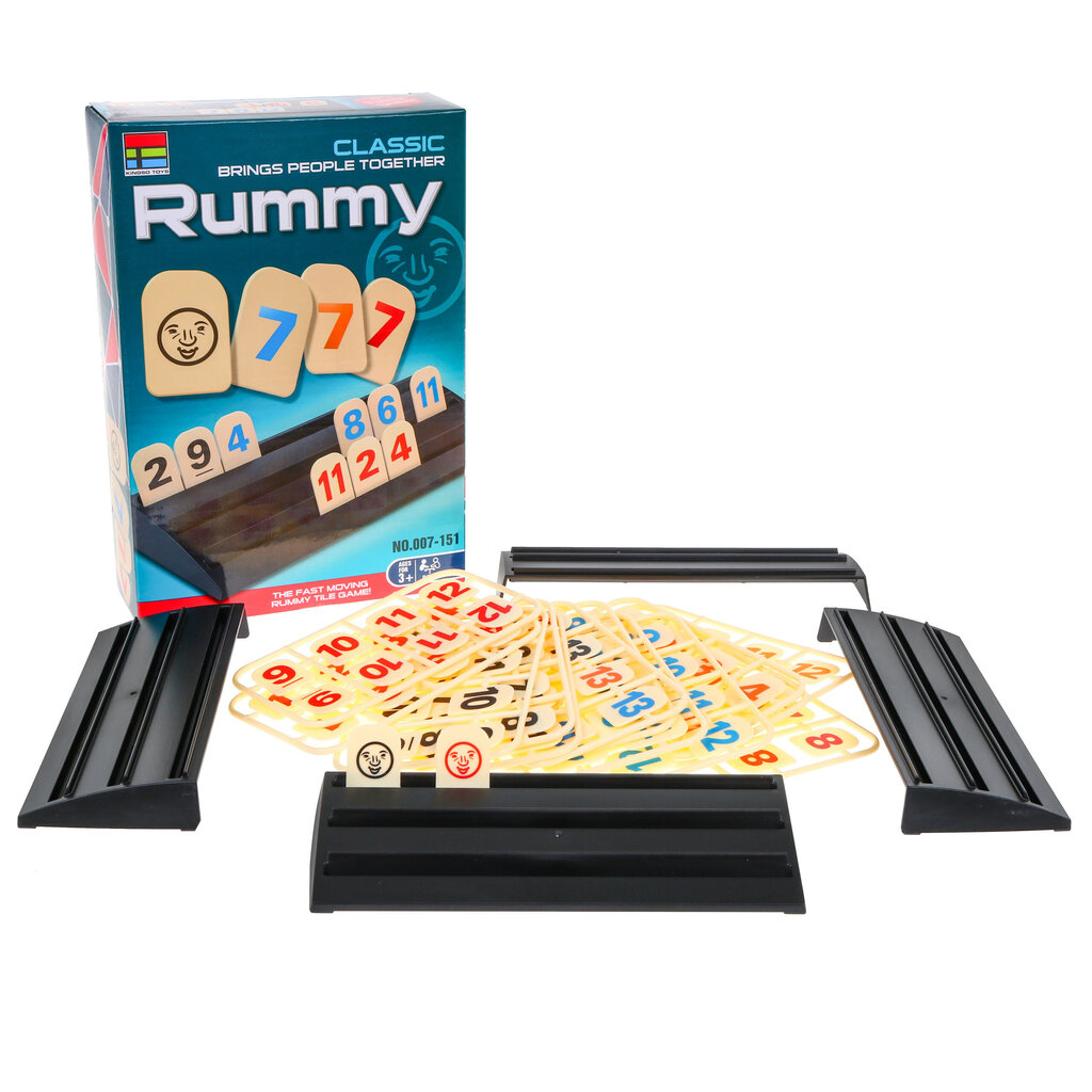 Peli Rummy (ENG) hinta ja tiedot | Lautapelit ja älypelit | hobbyhall.fi