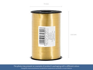 Muovinen lahjapakkausteippi, sininen, 5mm/225m (1 laatikko / 50 kpl) hinta ja tiedot | Lahjapaketointi | hobbyhall.fi
