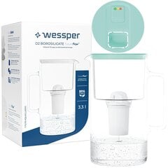 Wessper D2 Borosilicate FutureFlow, 1 kpl. hinta ja tiedot | Veden suodatinkannut ja suodattimet | hobbyhall.fi