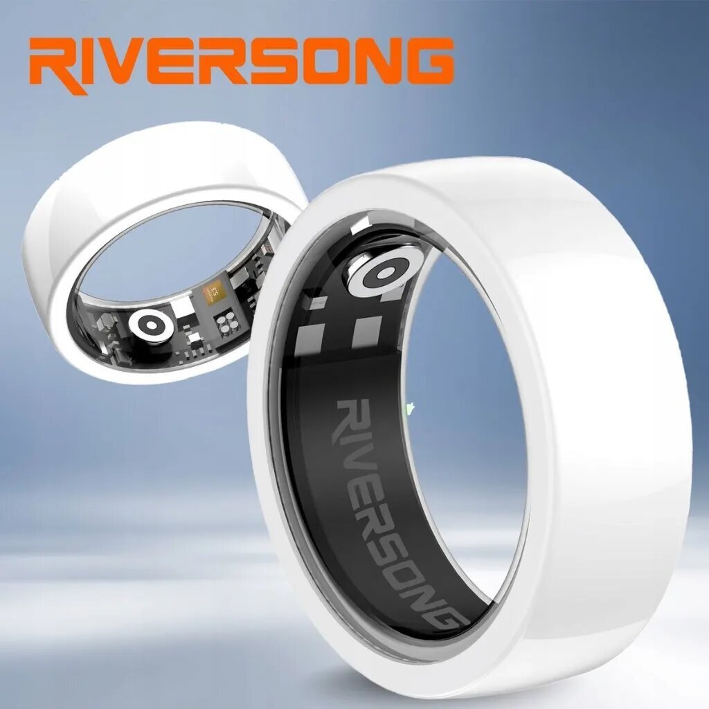 Riversong Trinity Nano Ceramic älysormus, valkoinen hinta ja tiedot | Älykellot | hobbyhall.fi