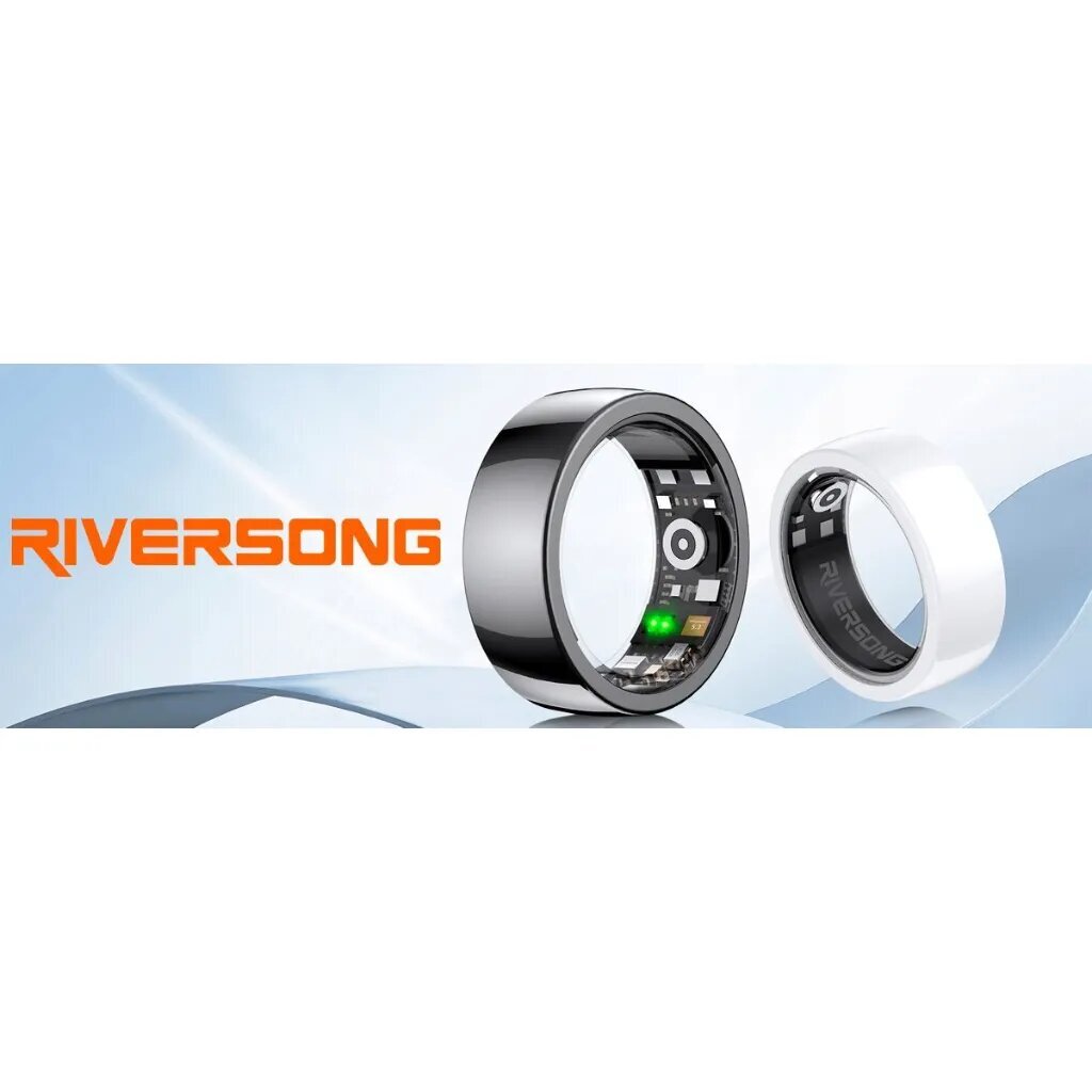 Riversong Trinity Nano Ceramic älysormus, valkoinen hinta ja tiedot | Älykellot | hobbyhall.fi