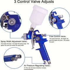 Paranna Maalausprojekteja HVLP Mini Suihkupistoolilla - Täydellinen Autoille, Kodille ja Huonekaluille! hinta ja tiedot | Maalaustarvikkeet | hobbyhall.fi