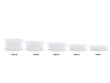 Koristenauha, valkoinen, 12mm/25m (1 laatikko / 25 kpl) (1 kpl / 25 m) hinta ja tiedot | Lahjapaketointi | hobbyhall.fi
