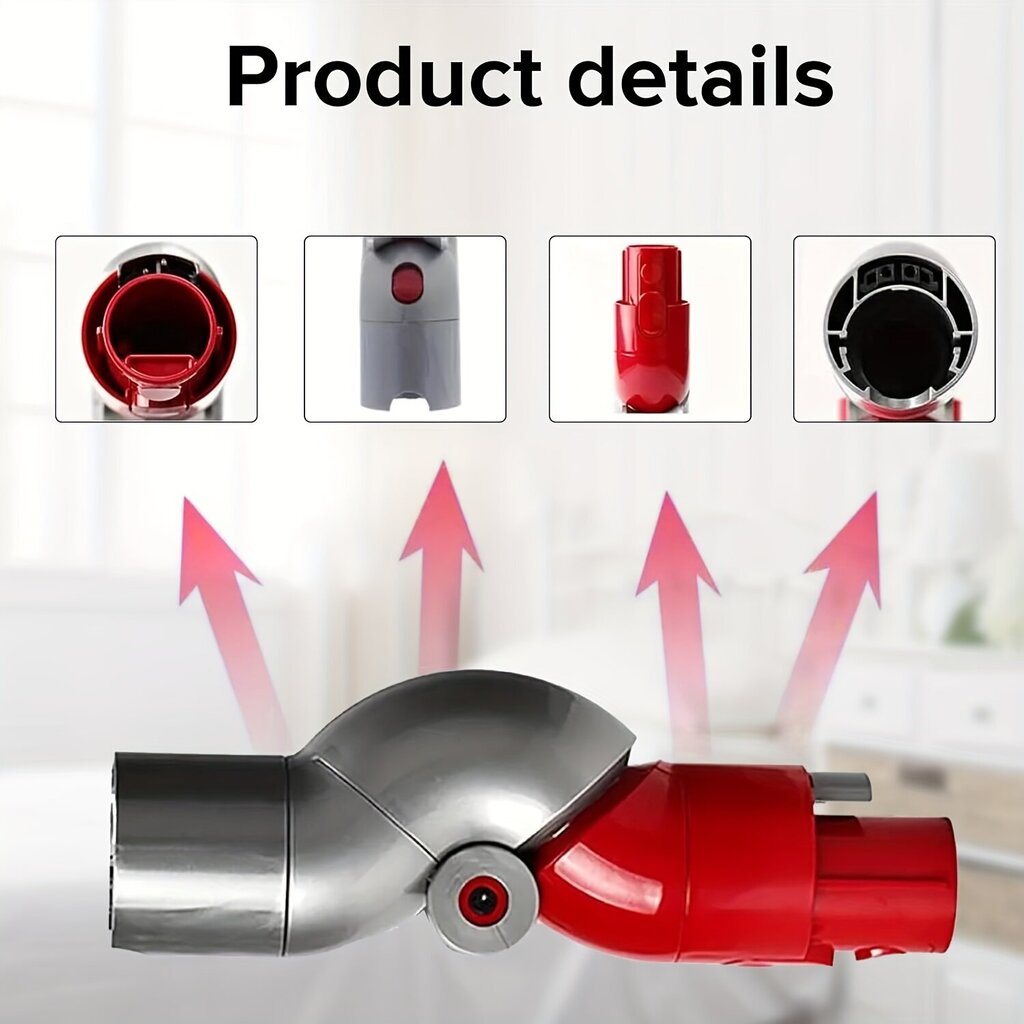 Helppo Pääsy Matala Adapteri Dyson V7/V8/V10/V11 - Nopeasti Vapautettava, Jopa 97.54cm Huonekalujen Ala hinta ja tiedot | Pölynimureiden lisätarvikkeet | hobbyhall.fi