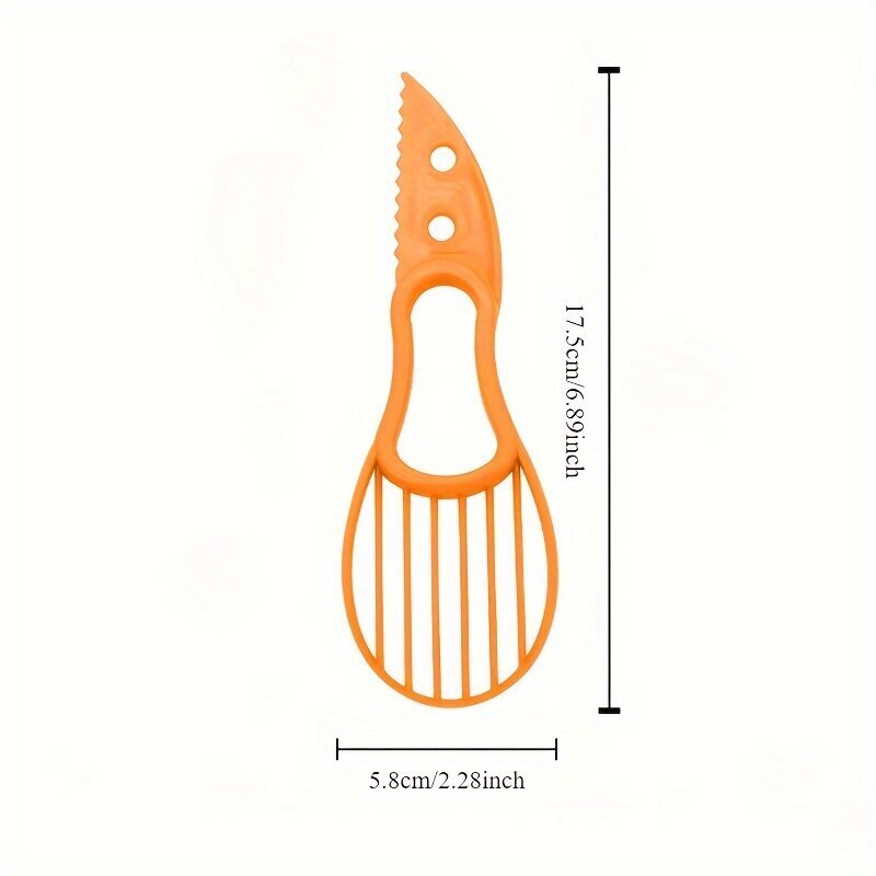 JJYY Avokadonleikkuri ja Massanerottelija - 3-in-1 Monitoimikrti. hinta ja tiedot | Keittiövälineet | hobbyhall.fi