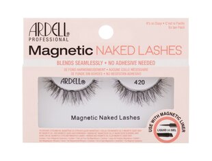 Ardell Magnetic Naked Lashes 420 tekoripset 1, Black hinta ja tiedot | Irtoripset ja ripsentaivuttimet | hobbyhall.fi