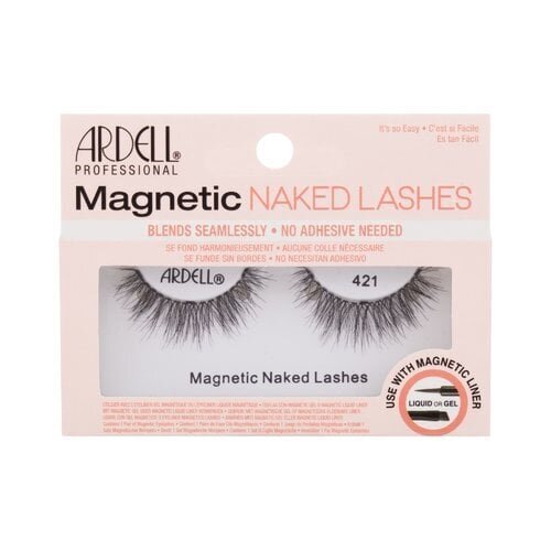 Ardell Magnetic Naked Lashes 421 tekoripset 1, Black hinta ja tiedot | Irtoripset ja ripsentaivuttimet | hobbyhall.fi