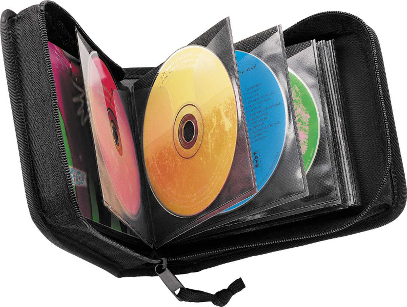 Case Logic CD-lompakko 32 CDW-32, musta hinta ja tiedot | Ulkoisten kovalevyjen kotelot | hobbyhall.fi