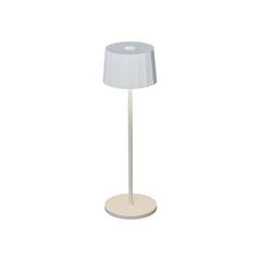 Konstsmide Positano LED valkoinen pyöreä USB himmenttävä 2700/3000K hinta ja tiedot | Puutarha- ja ulkovalot | hobbyhall.fi