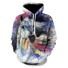 (CBW-527-XXS）Sweatshirt Miesten 3D-hupparit Print Unisex Oversize-hupparit hinta ja tiedot | Miesten puserot ja hupparit | hobbyhall.fi