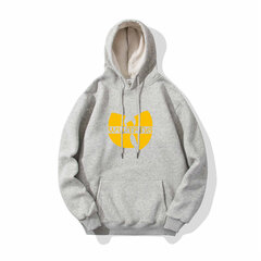 (harmaa 001-S） Unisex Hip Hop Streetwear Rap Music -hupparit Rennot Sudadera-takit hinta ja tiedot | Miesten puserot ja hupparit | hobbyhall.fi