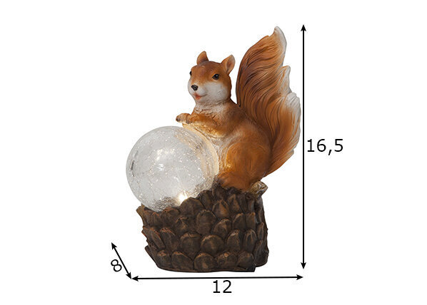 Ulkovalaisin aurinkopaneelilla Squirrel hinta ja tiedot | Puutarha- ja ulkovalot | hobbyhall.fi