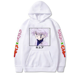 (valkoinen-XS）Anime Hunter X Hunter Killua Leorio Kurapika Gon Hisoka Pullover Hoodie Streetswear Topit hinta ja tiedot | Miesten puserot ja hupparit | hobbyhall.fi