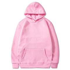 (Pink-S）Miesten Harajuku Hoodies Sweatshirts Oversized hinta ja tiedot | Miesten puserot ja hupparit | hobbyhall.fi