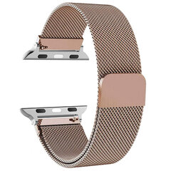 Milanese hihna Applelle Kellon rannekkeet 44mm 40mm 45mm 49mm 41mm 38mm 42 44 mm Rannekoru iwatch Series 9 3 6 5 SE 7 8 Ultra 2 ranneke hinta ja tiedot | Älykellojen ja aktiivisuusrannekkeiden lisätarvikkeet | hobbyhall.fi