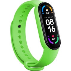 Ranneke Mi Band -rannekorulle 7 6 5 4 3 Rannekoru Xiaomi Mi Band 5 4 Hihna silikoni Sport Rannekello Ranneke 7 6 3 Vaihtoranneke hinta ja tiedot | Älykellojen ja aktiivisuusrannekkeiden lisätarvikkeet | hobbyhall.fi