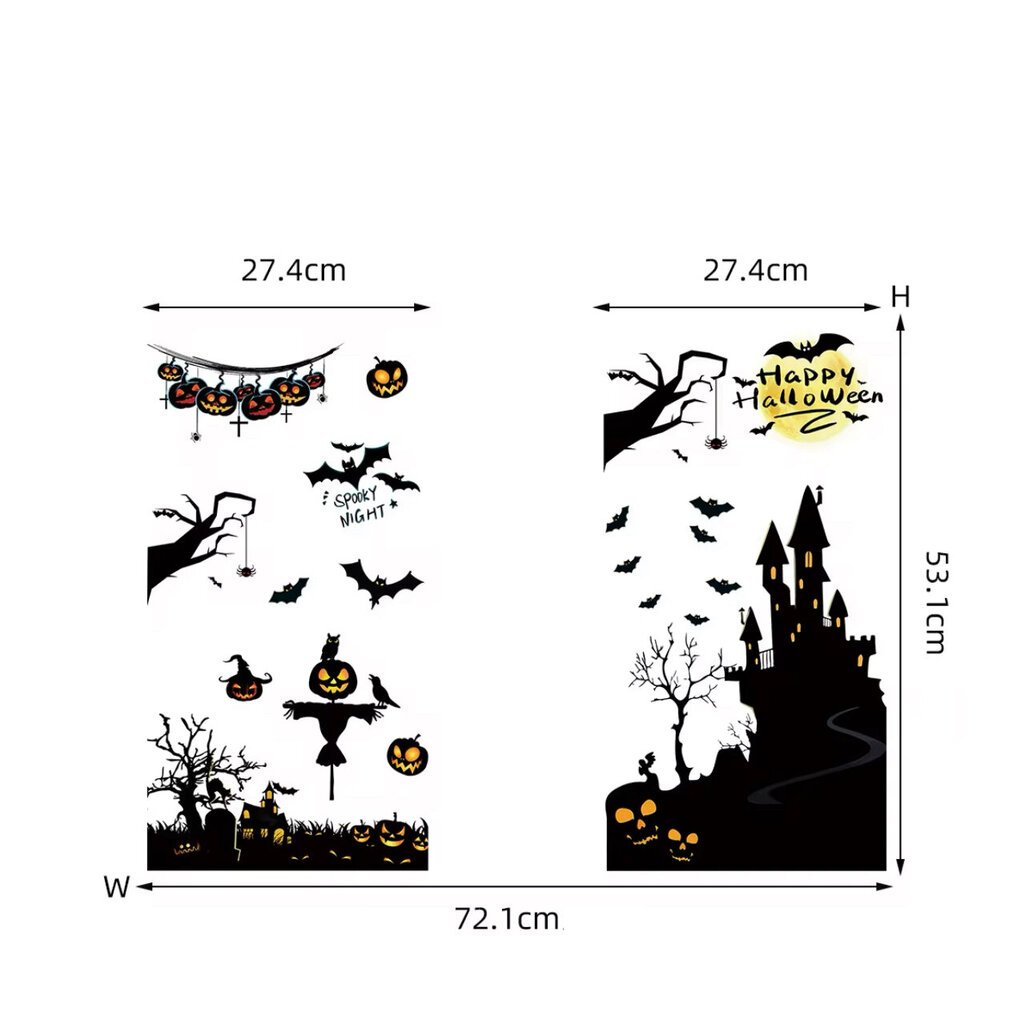 Tarrat languille Halloweenina hinta ja tiedot | Juhlakoristeet | hobbyhall.fi