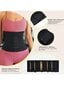 1kpl Wrap Waist Trainer Double Belt Faja Body Shaper Korsetti Shapewear Hohentava Tuppi Nainen Tasainen Kiristää Vatsaa Synnytyksen jälkeinen Tuppi vyötärötreenaaja vartalonmuovaaja·Musta·M hinta ja tiedot | Maalit | hobbyhall.fi