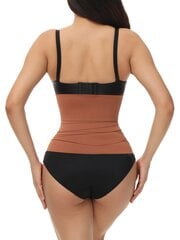 Ribbed Knit Wrap Waist Trainer·Kahviruskea·M hinta ja tiedot | Maalit | hobbyhall.fi