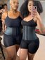 1kpl Latex 25 Steel Bone Waist Trainer vyö naisille High Compression Control Body Shaper vyöt Vahvat Fajas·Musta·XXL hinta ja tiedot | Maalit | hobbyhall.fi