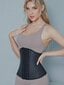 Latex Waist Trainer 25 teräsluulla painonpudotukseen ja vartalon muotoiluun·musta·XL hinta ja tiedot | Maalit | hobbyhall.fi