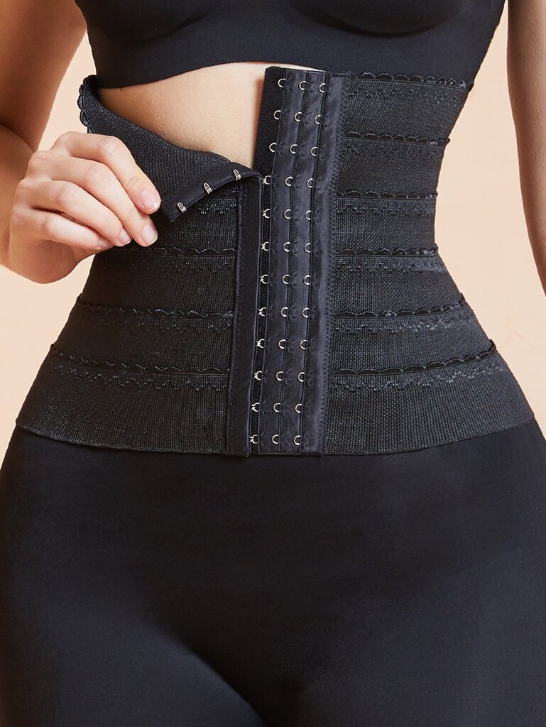 Hook and Eye Waist Trainer·Black·S hinta ja tiedot | Maalit | hobbyhall.fi