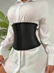 Solid Hook And Eye Waist Trainer·Musta·M hinta ja tiedot | Maalit | hobbyhall.fi