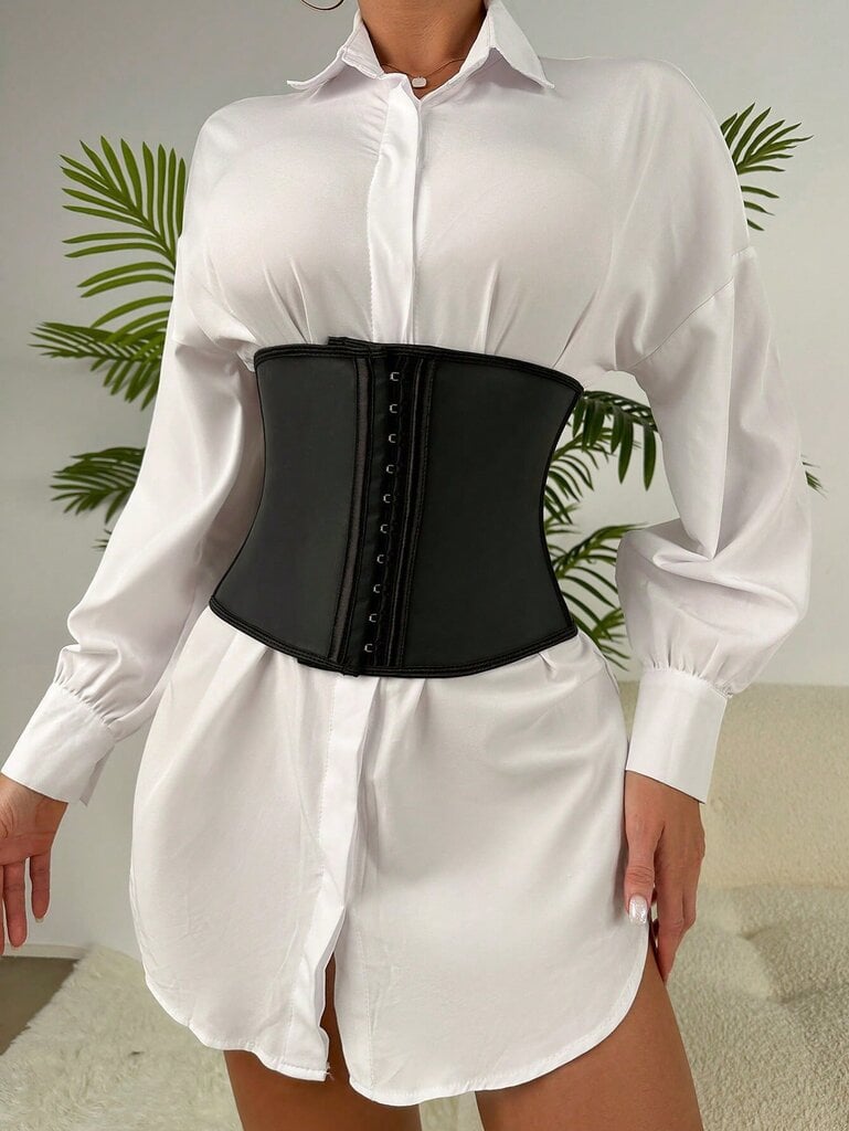 Solid Hook And Eye Waist Trainer·Musta·S hinta ja tiedot | Maalit | hobbyhall.fi