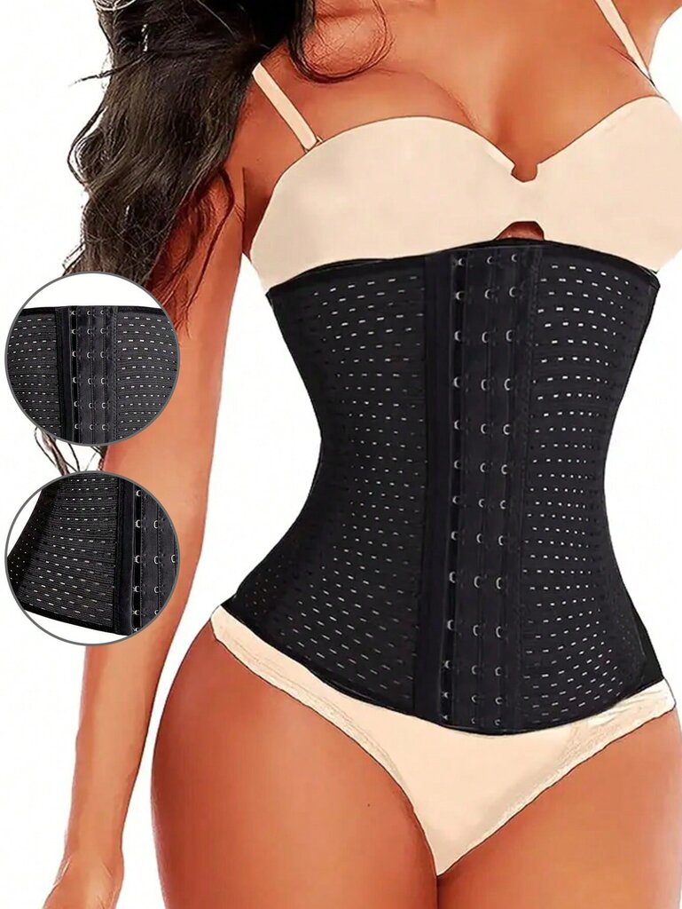 Steel Boned Waist Trainer·Musta·L hinta ja tiedot | Maalit | hobbyhall.fi