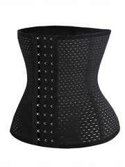 Steel Boned Waist Trainer·Musta·XL hinta ja tiedot | Maalit | hobbyhall.fi