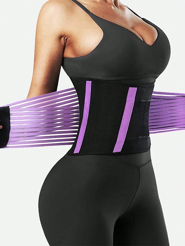 1kpl Unisex Waist Trainer -korsettivyö synnytyksen jälkeiseen palautumiseen, urheiluun ja kuntoiluun · Purppura · XL hinta ja tiedot | Maalit | hobbyhall.fi