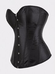 1-osaiset Overbust-korsetit naisille Plus-koon vaaleanpunainen korsetti Sexy Bustier korsetti Top Gothic Alusvaatteet·Musta·L hinta ja tiedot | Hameet | hobbyhall.fi