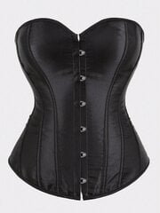 1-osaiset Overbust-korsetit naisille Plus-koon vaaleanpunainen korsetti Sexy Bustier korsetti Top Gothic Alusvaatteet·Musta·L hinta ja tiedot | Hameet | hobbyhall.fi